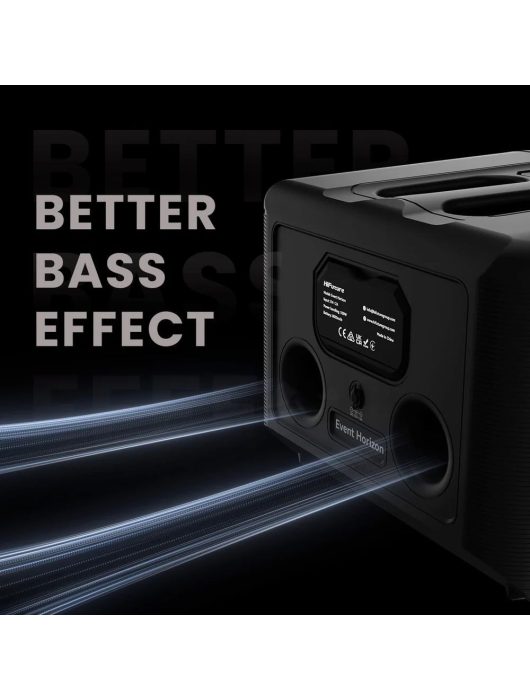 HiFuture Event Horizon Bluetooth Speaker Black