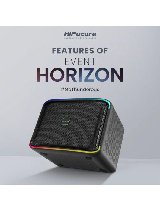 HiFuture Event Horizon Bluetooth Speaker Black
