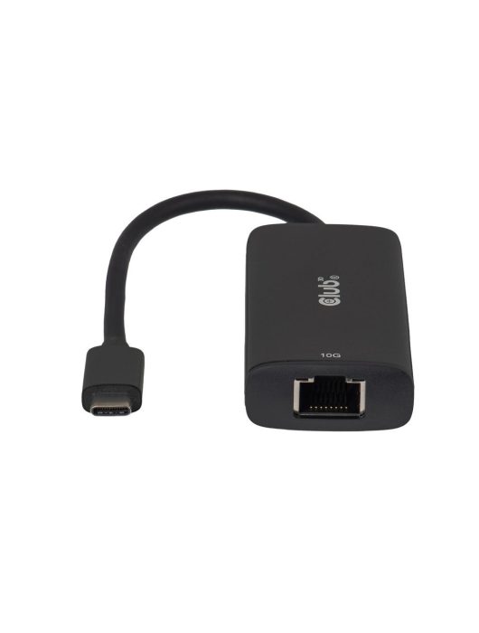 Club3D USB‑C to RJ45 10G Ethernet Black