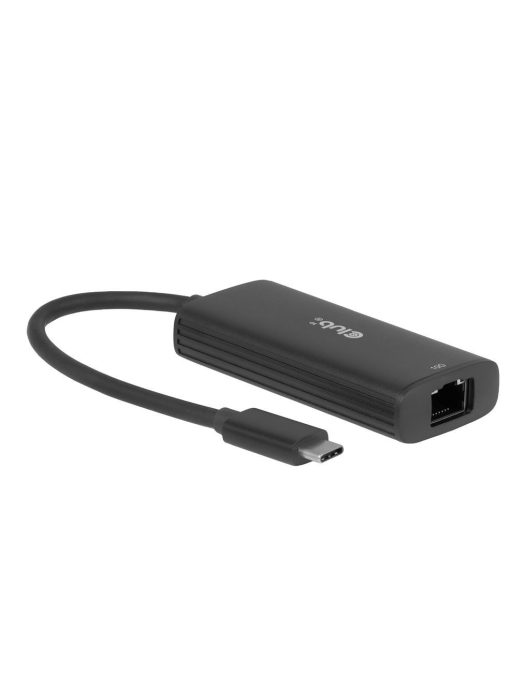 Club3D USB‑C to RJ45 10G Ethernet Black