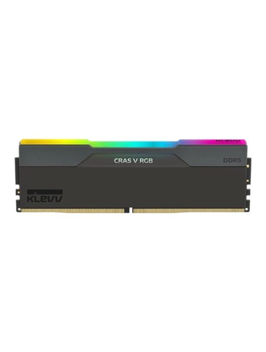 Klevv 32GB DDR5 6000MHz Kit(2x16GB) Cras V RGB for AMD Obsidian Black