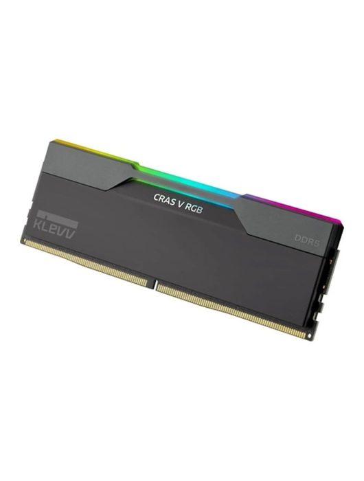 Klevv 32GB DDR5 6000MHz Kit(2x16GB) Cras V RGB for AMD Obsidian Black