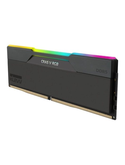 Klevv 32GB DDR5 6000MHz Kit(2x16GB) Cras V RGB for AMD Obsidian Black