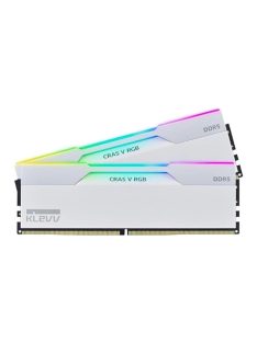   Klevv 64GB DDR5 6000MHz Kit(2x32GB) Cras V RGB Brilliant White