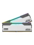 Klevv 32GB DDR5 6200MHz Kit(2x16GB) Cras V RGB ROG White/Grey