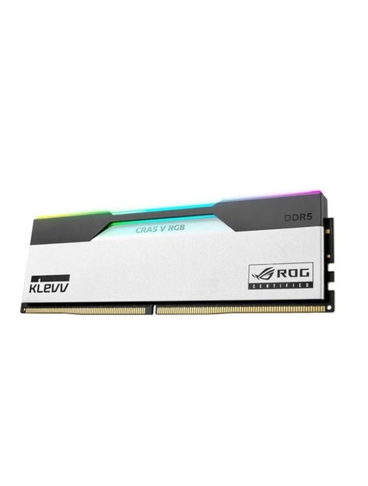Klevv 32GB DDR5 6200MHz Kit(2x16GB) Cras V RGB ROG White/Grey