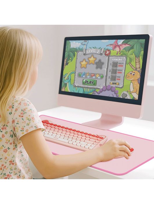 Logilink ID0222 XXL Gaming Egérpad Pink