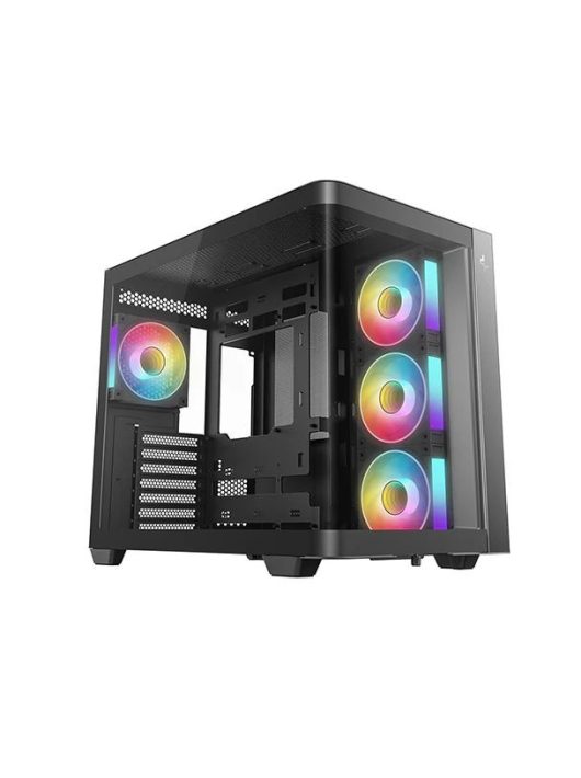 DeepCool CG530U 4F Tempered Glass Black