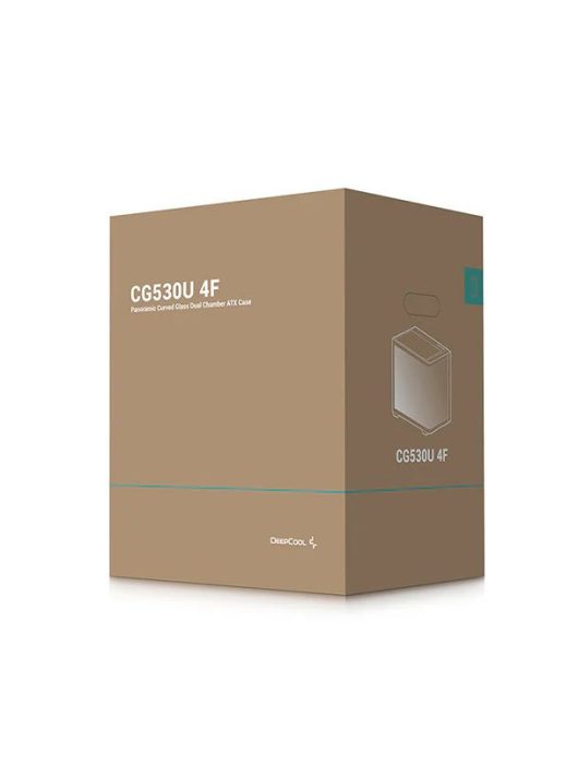 DeepCool CG530U 4F Tempered Glass Black