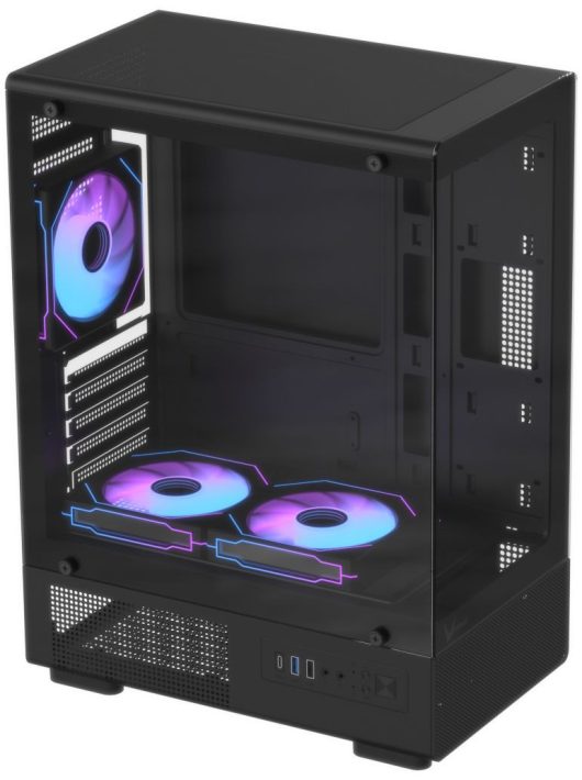 Formula Crystal Z1CM V2 Tempered Glass Black