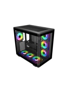 Cooler Master Elite 600 Tempered Glass Black