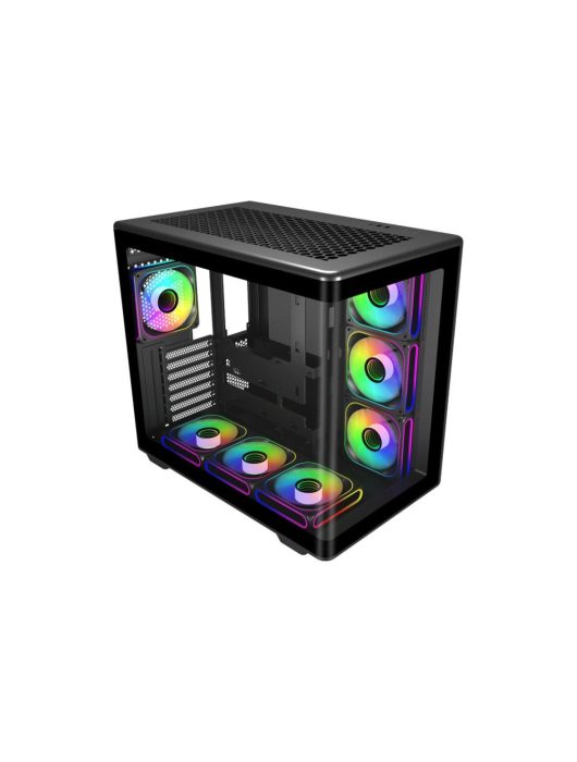 Cooler Master Elite 600 Tempered Glass Black