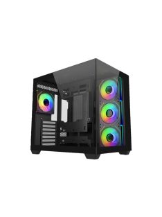 Cooler Master Elite 681 Tempered Glass Black