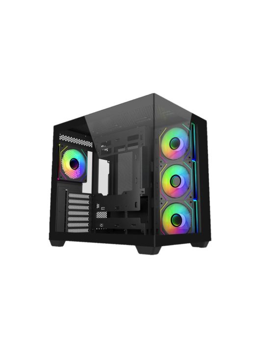 Cooler Master Elite 681 Tempered Glass Black