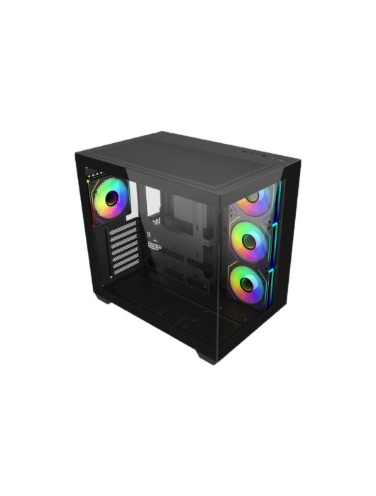 Cooler Master Elite 681 Tempered Glass Black