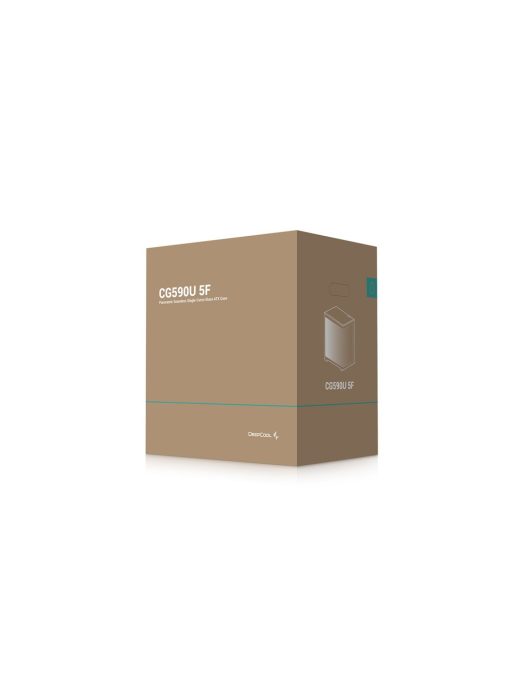 DeepCool CG590U 5F Tempered Glass Black