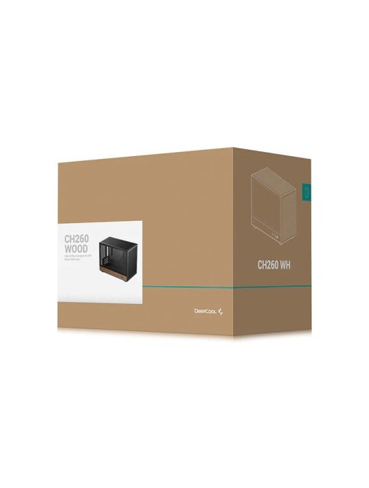 DeepCool CH260 Tempered Glass Wood