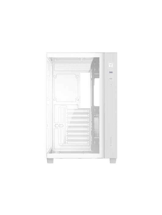 ID-COOLING VIEW 510 WH Tempered Glass White