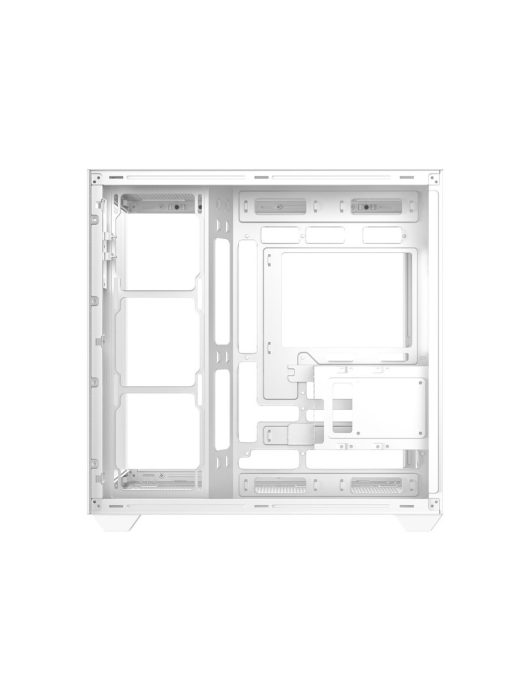 ID-COOLING VIEW 510 WH Tempered Glass White