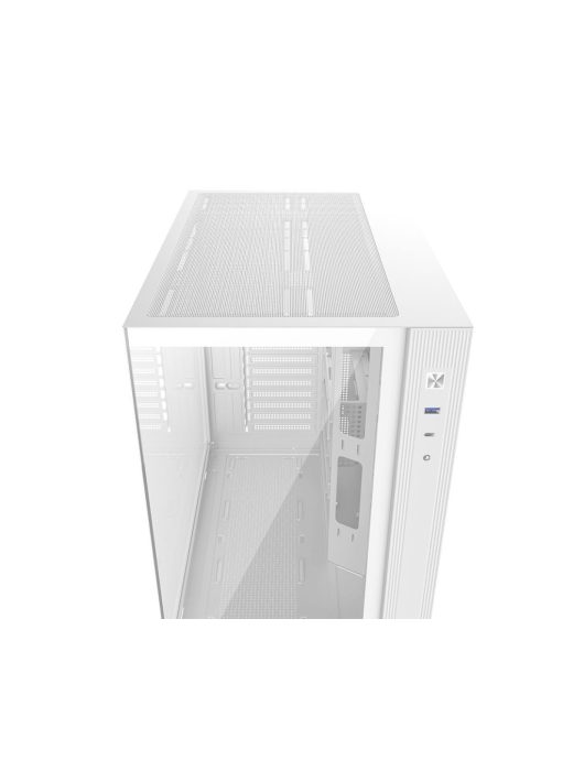 ID-COOLING VIEW 510 WH Tempered Glass White