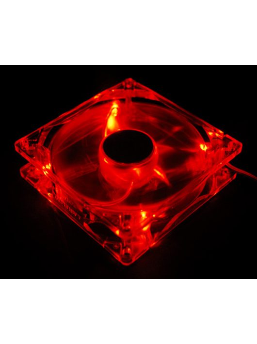 Akyga AW-12A-BR System Fan 12cm Red LED OEM