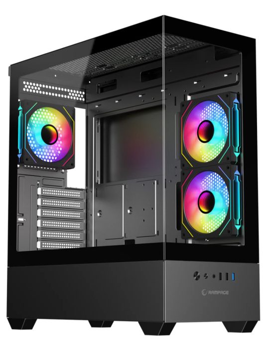 Gamer PC: Intel Core ULTRA 7-265KF 15. Generáció 20magos CPU+ Nvidia RTX 5070 Ti 16GB VGA+ 32GB DDR5 RAM