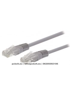 UTP patch kábel CAT5e 2m szürke