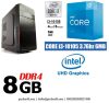 Asztali PC: Intel Core i3 CPU+4GB DDR4 RAM+1TB HDD Asztali PC: Intel Core i3 CPU+4GB DDR4 RAM+1TB HDD