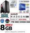 Gamer PC: Intel Core i5 4magos CPU+ AMD Radeon RX 580 8GB VGA+8GB DDR4 RAM Gamer PC: Intel Core i5 4magos CPU+ AMD Radeon RX 580 8GB VGA+8GB DDR4 RAM