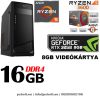 Gamer PC: AMD RYZEN 5 1400 CPU+GTX 1060 3GB VGA+8GB DDR4 RAM Gamer PC: AMD RYZEN 5 1400 CPU+GTX 1060 3GB VGA+8GB DDR4 RAM