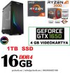 Gamer PC: AMD RYZEN 5 1400 CPU+GTX 1050 Ti 4GB VGA+8GB DDR4 RAM Gamer PC: AMD RYZEN 5 1400 CPU+GTX 1050 Ti 4GB VGA+8GB DDR4 RAM