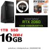 Gamer PC: AMD Ryzen 1300X 3.7 Ghz 4 magos CPU+ Nvidia GTX 1060 3GB VGA+ 8GB DDR4 RAM Gamer PC: AMD Ryzen 1300X 3.7 Ghz 4 magos CPU+ Nvidia GTX 1060 3GB VGA+ 8GB DDR4 RAM