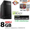 Gamer PC: AMD Ryzen 1300X 3.7 Ghz 4 magos CPU+ Nvidia GTX 1060 6GB VGA+ 8GB DDR4 RAM Gamer PC: AMD Ryzen 1300X 3.7 Ghz 4 magos CPU+ Nvidia GTX 1060 6GB VGA+ 8GB DDR4 RAM