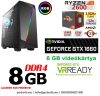 Gamer PC: AMD Ryzen 1300X 3.7 Ghz 4 magos CPU+ Nvidia GTX 1060 3GB VGA+ 8GB DDR4 RAM Gamer PC: AMD Ryzen 1300X 3.7 Ghz 4 magos CPU+ Nvidia GTX 1060 3GB VGA+ 8GB DDR4 RAM