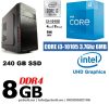 Asztali PC: Intel Core i3 CPU+120GB SSD+4GB DDR4 RAM Asztali PC: Intel Core i3 CPU+120GB SSD+4GB DDR4 RAM